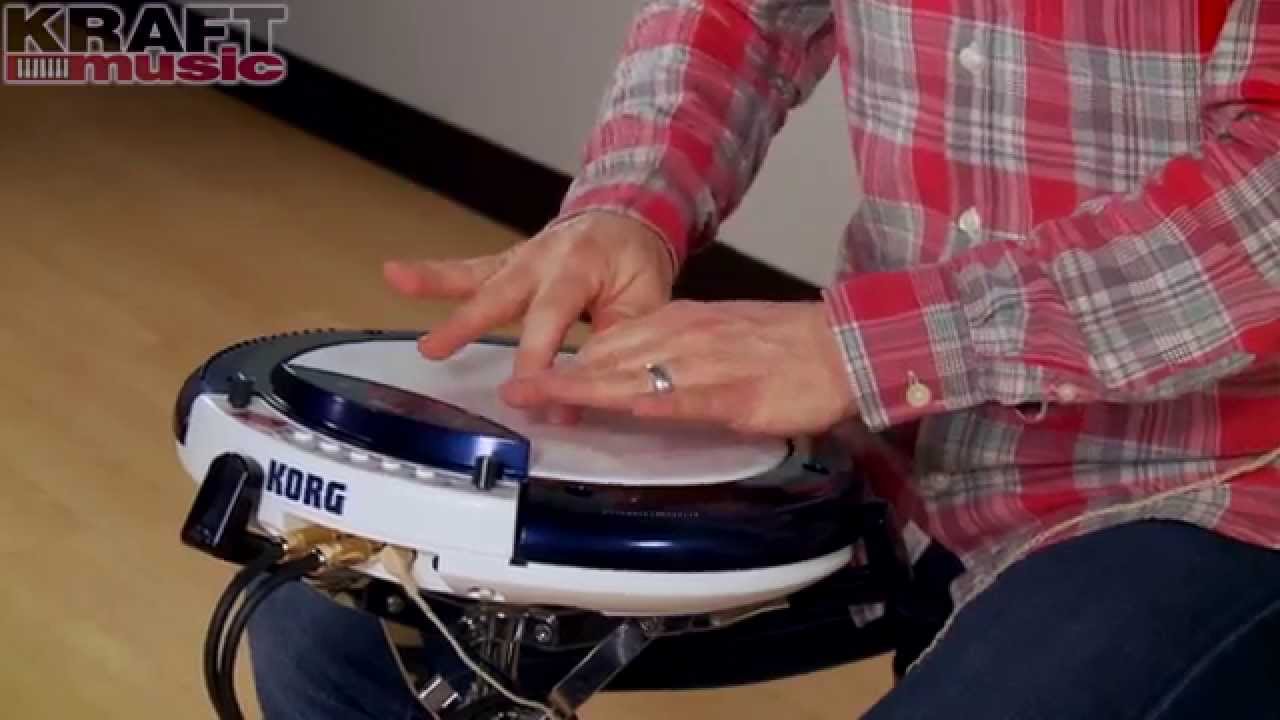 Kraft Music - Korg Wavedrum Global Edition Demo with Michael Jones