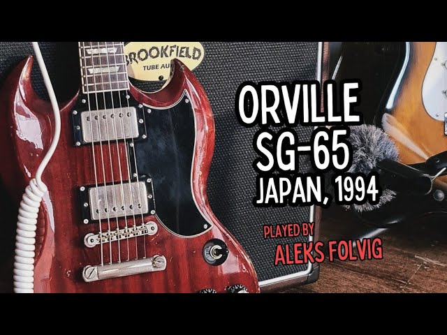 Orville SG-65 1994 / Aleks Folvig - YouTube