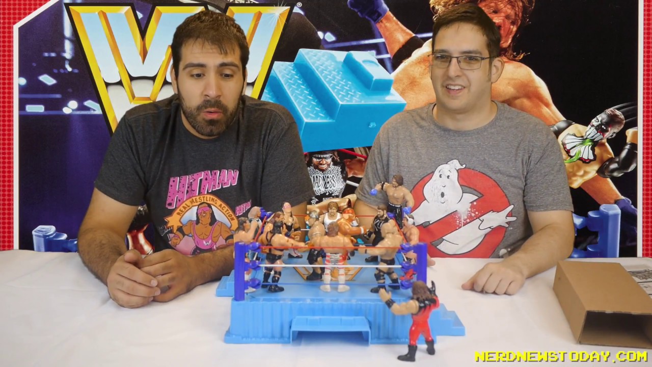 Mattel WWE Retro Ring Review - YouTube
