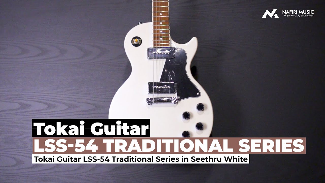 Tokai LSS-54 Traditional Series in Seethru White – nafiriguitar.com