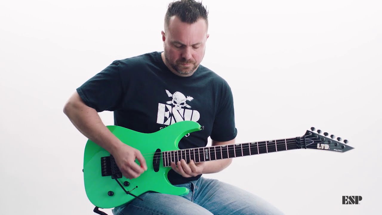 ESP Guitars: LTD Mirage Deluxe '87 Demo by Pat Heath - YouTube