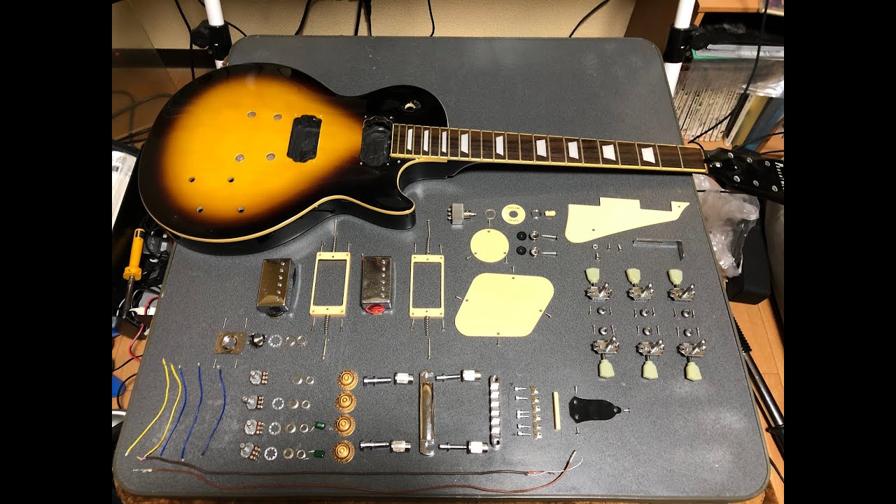 I bought a 2,300 yen Les Paul. Complete disassembly manual [Sumisu