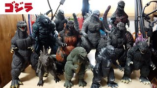 GODZILLA】歴代ソフビコレクション怪獣王ゴジラ大集結レビュー！ - YouTube