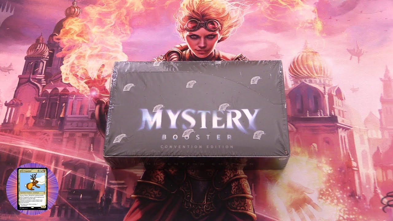 Mystery Booster Convention Edition Full Box - NICE PULLS! - YouTube