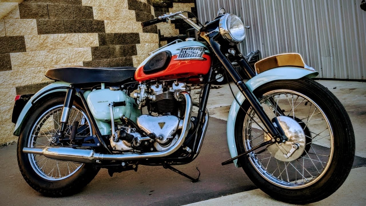 Amazing 1959 Triumph Bonneville T120 - First Year - First Colors