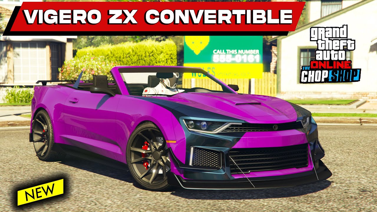 Vigero ZX Convertible NEW DLC CAR | Best Customization & Review