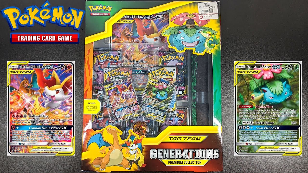 Pokemon Tag Team Generations Premium Collection Box Opening
