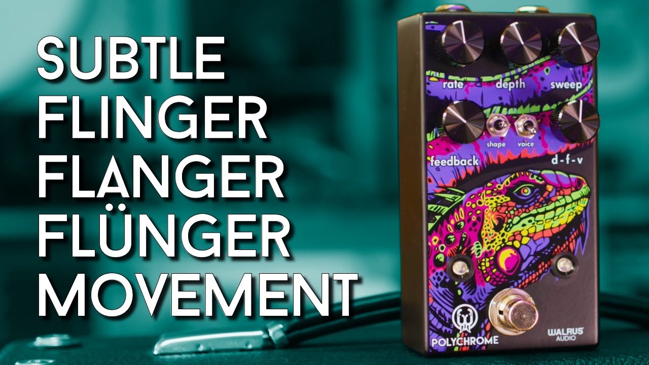 ギター WALRUS AUDIO POLYCHROME Polychrome Analog Flanger