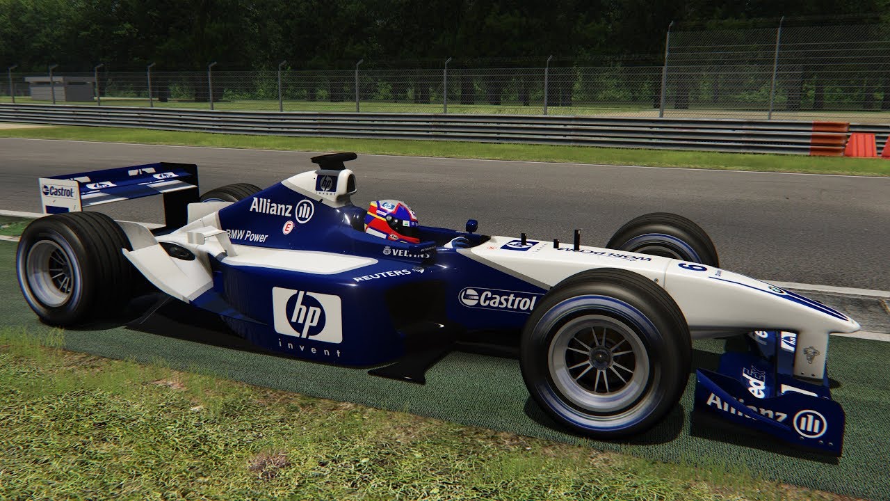 2002 BMW Williams FW24 - Monza 1.19.817 hotlap - YouTube