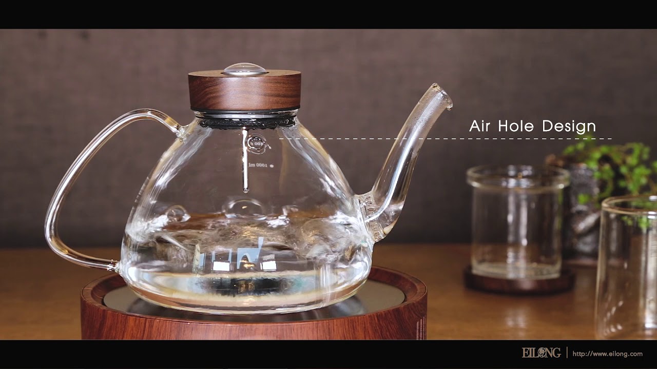 ホウケイ酸ガラスやかん - レトロガラスケトル 1L – EILONG®