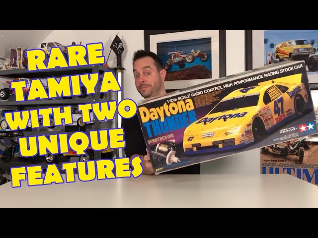 e218: Tamiya Daytona Thunder (58153) Group-C Chassis UNBOXING