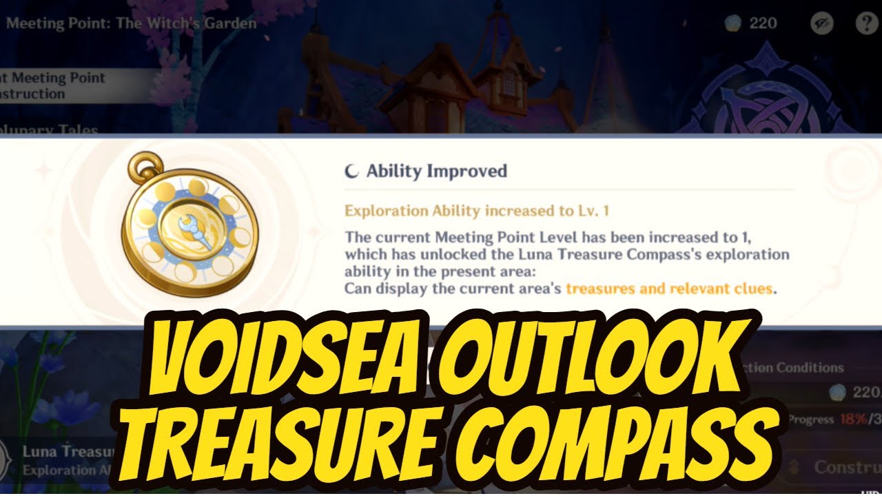 How To Unlock Voidsea Outlook Treasure Compass and Find Meeting