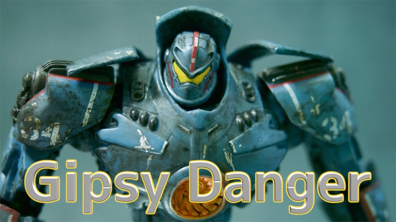 NECA】ジプシーデンジャー バトルダメージ【ミニレビュー】 - YouTube