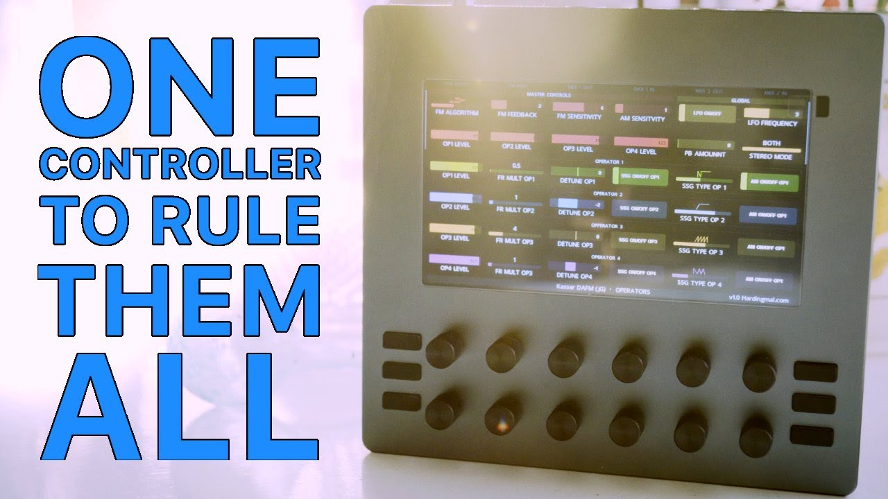 SUPERBOOTH 2024: Electra One - Programmable MIDI Controller - YouTube
