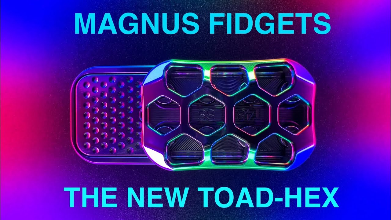Magnus Fidgets Toad Hex Slider - YouTube