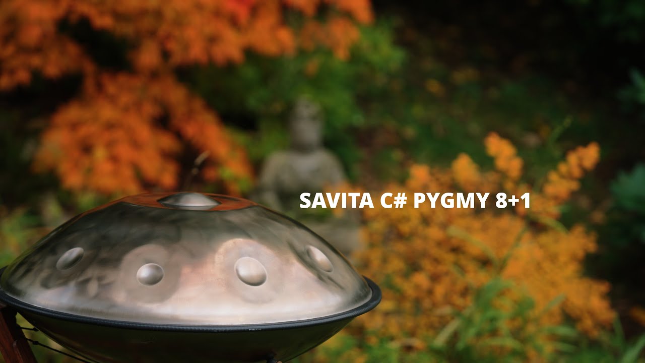 SAVITA Handpan C# Pygmy 8+1 stainless - Savita Music