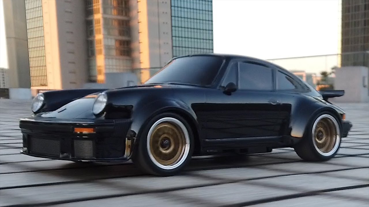 TAMIYA PORSCHE TURBO RSR TYPE 934 ( TA02SW ) with ESS ENGINE SOUND