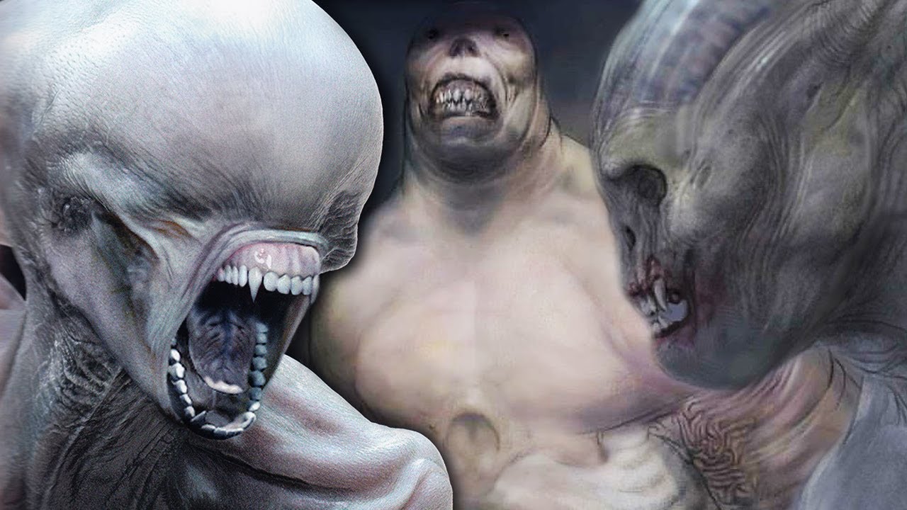 CREATURES YOU NEVER SAW IN ALIEN: COVENANT - YouTube