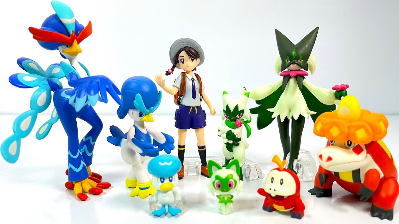 Pokemon scale world Paldea Region Set 