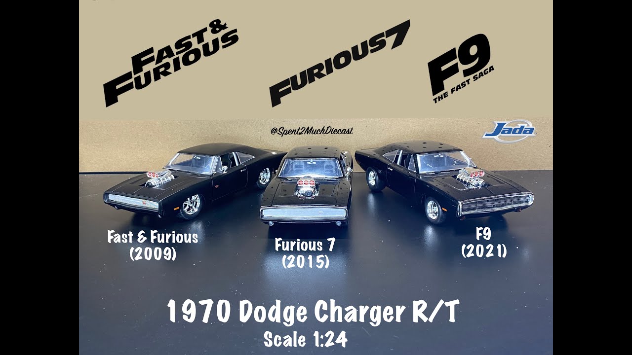 1970 Dodge Charger R/T By Jada NEW 2025 Fast & Furious Release
