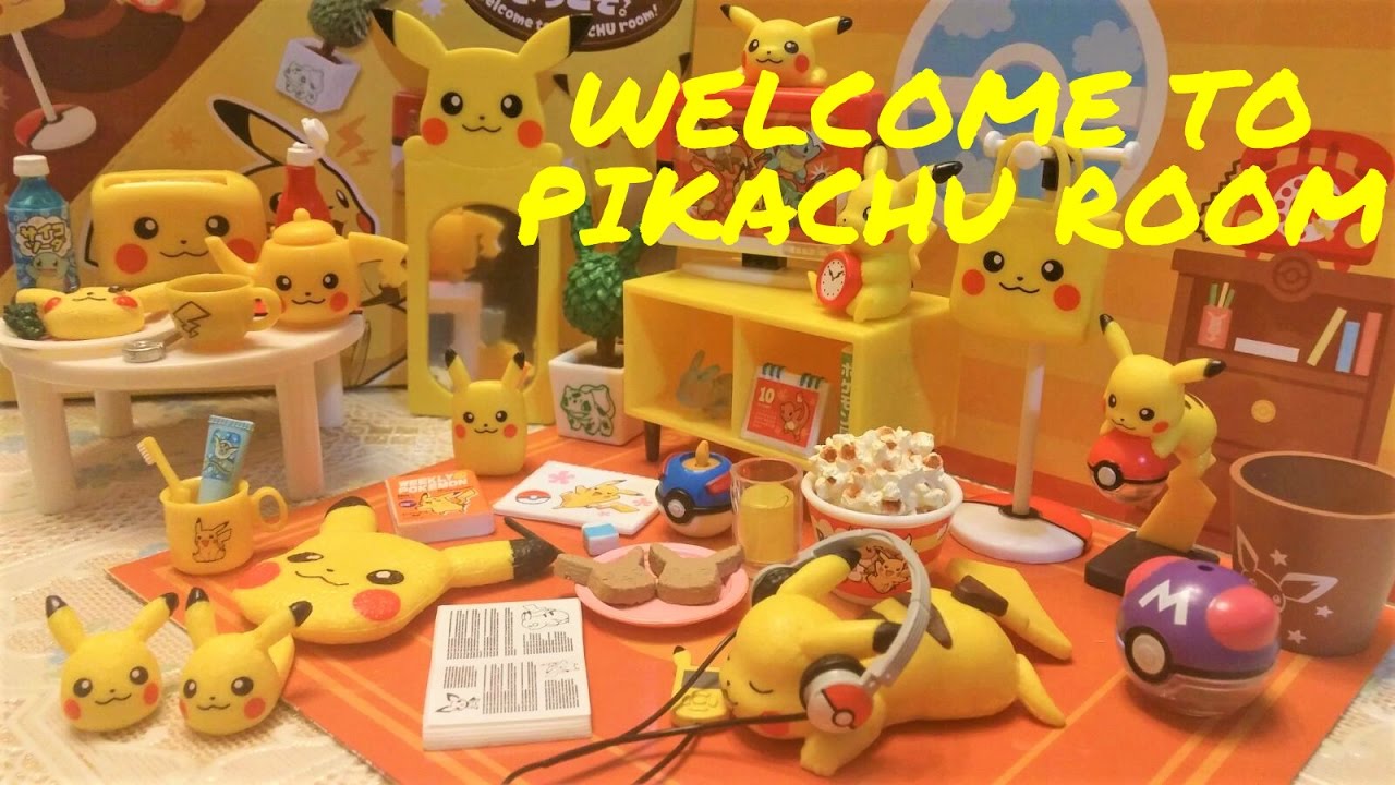 Re-Ment Pokemon Welcome To Pikachu Room リーメント