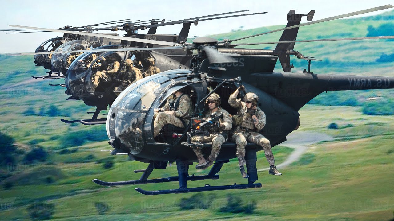 MH-6 Little Bird: US Most Feared Special Force Helicopter