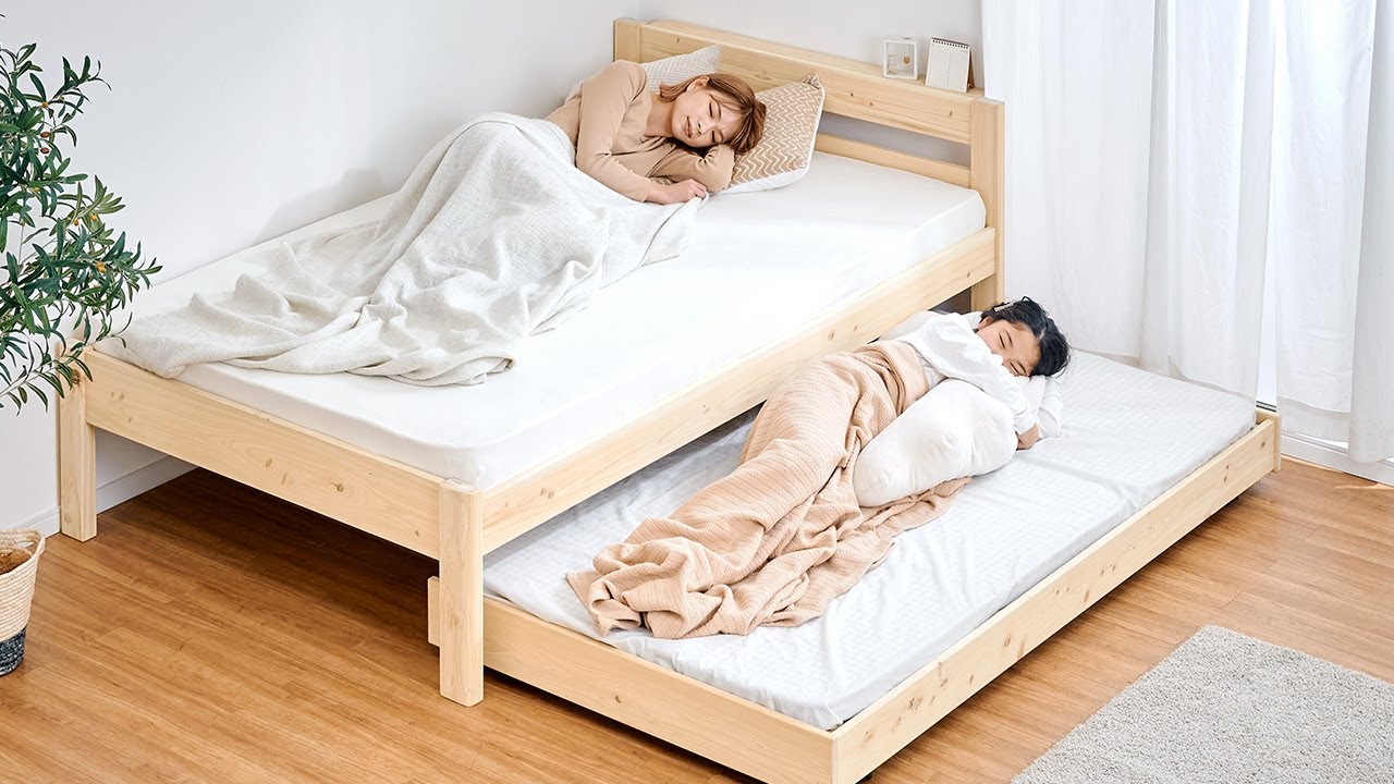 マットレスセット 5年保証 国産 親子ベッド Hinoki(ヒノキ) シングル