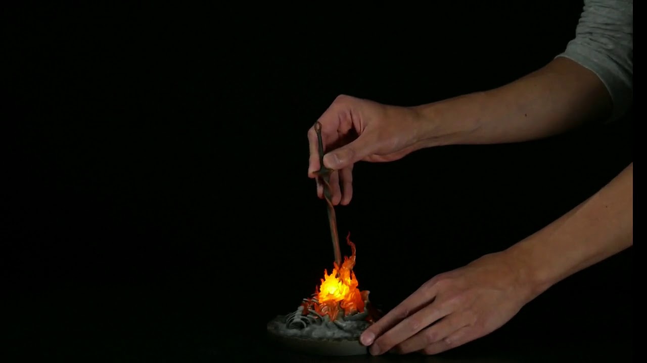 DARK SOULS」立体化プロジェクトで「篝火」スタチュー（1/6スケール