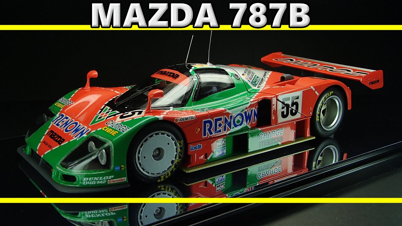 MAZDA 787B / TAMIYA 1/24 Prototype / Scale Model / Le Mans / Group