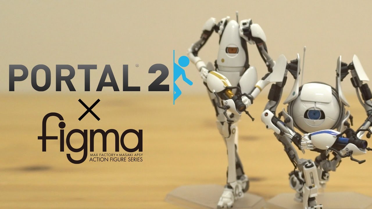 Portal 2 x figma: figma Altas & figma P-Body - YouTube