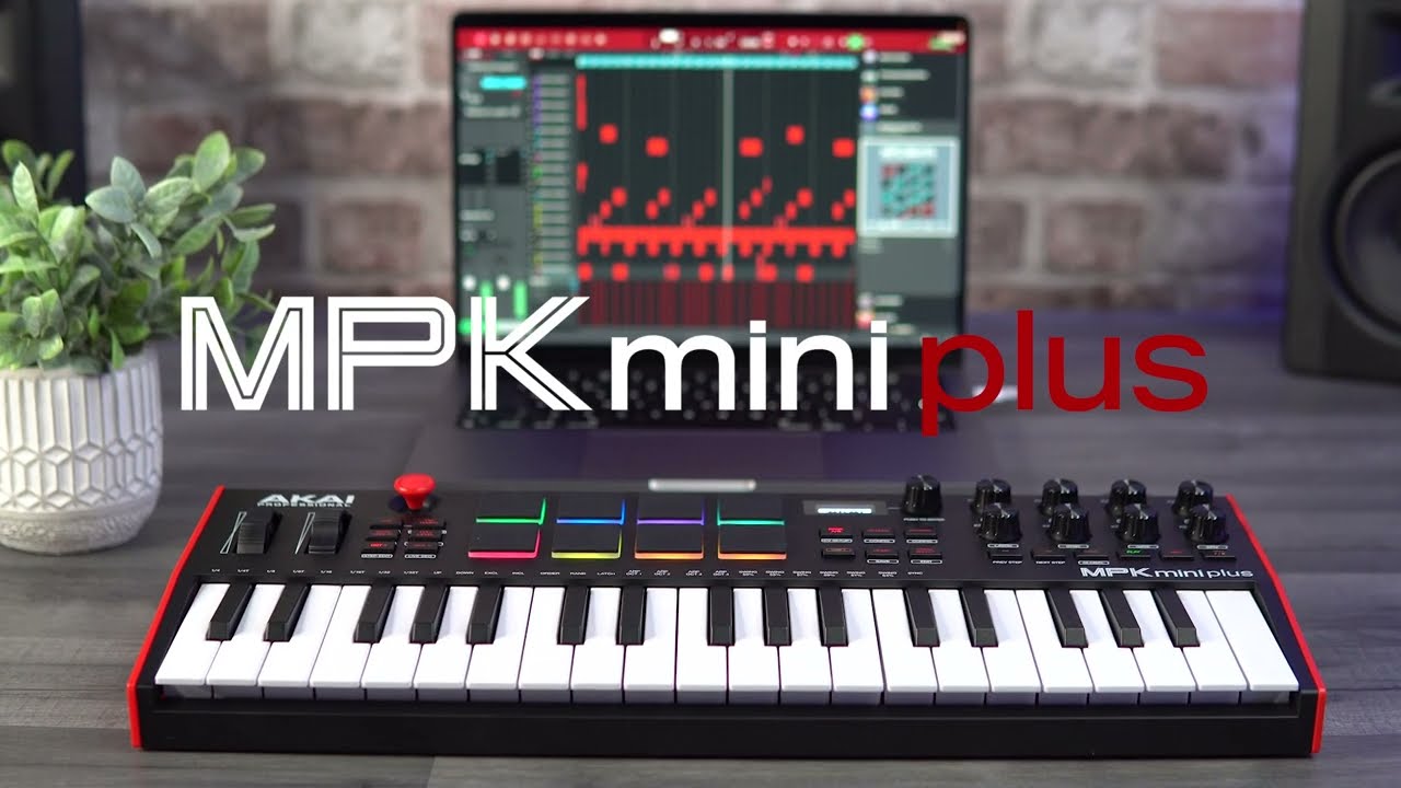 MPK mini plus Hardware Overview | Akai Professional - YouTube