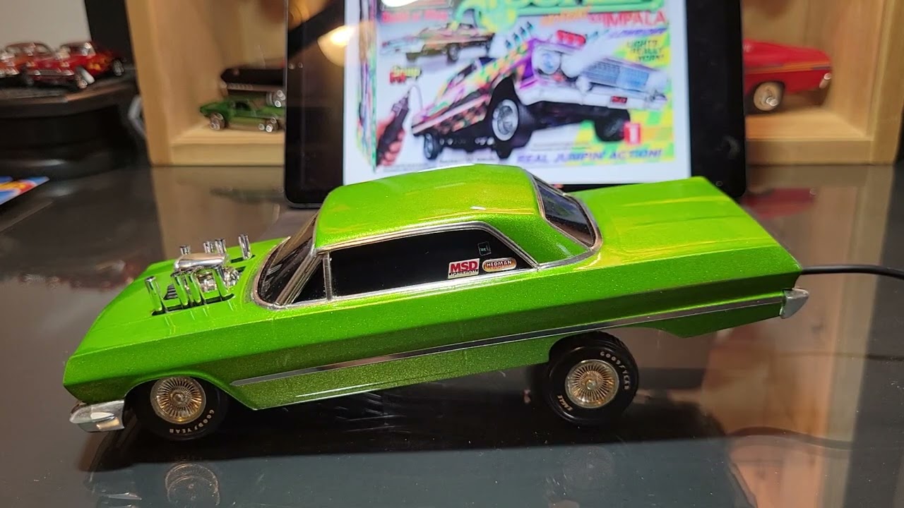 Lindberg Joker Hoppin' '63 Impala Lowrider - YouTube