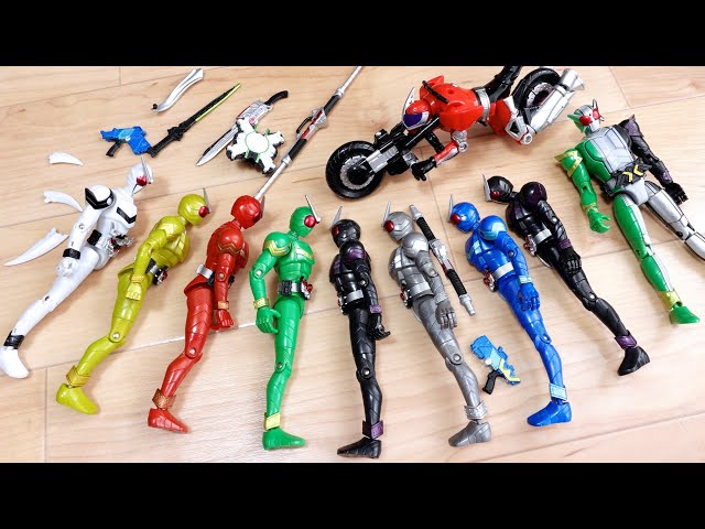 ハーフチェンジ祭り！仮面ライダーW 放送当時のWFCフィギュアで