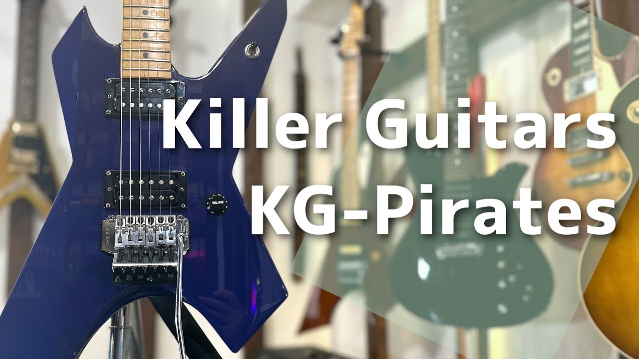 エレキギター紹介】Killer Guitars KG-Pirates - YouTube
