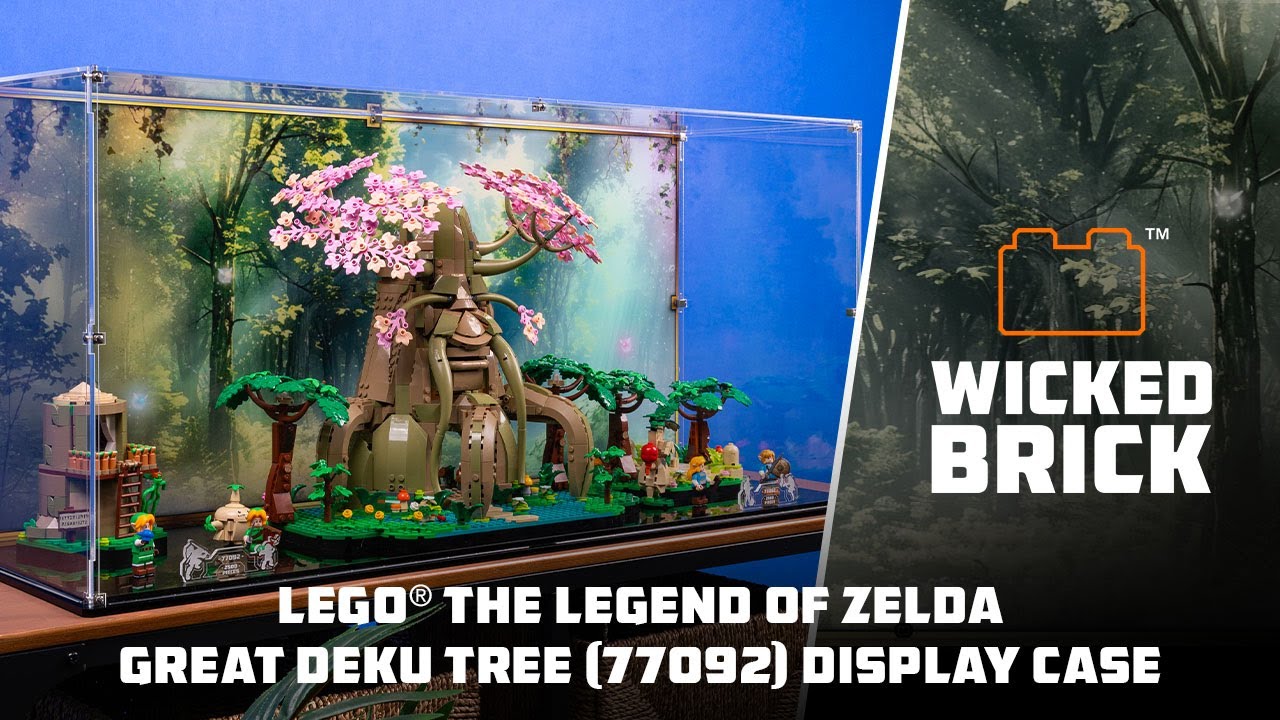 The Ultimate Display case for the LEGO The Legend of Zelda: Great