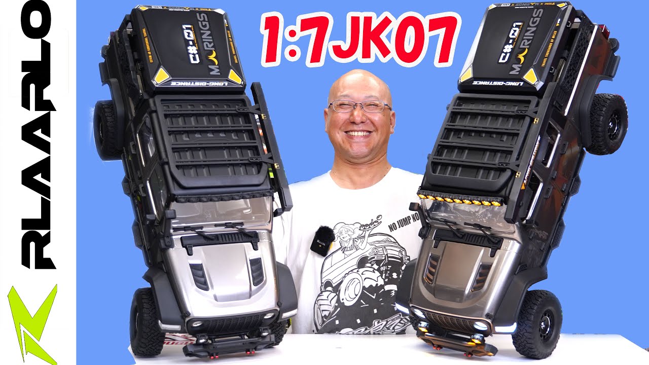 OBLHOBBY Jeep Gladiator 1/7 Scale RlAARLO Crobol JK-07 Pro