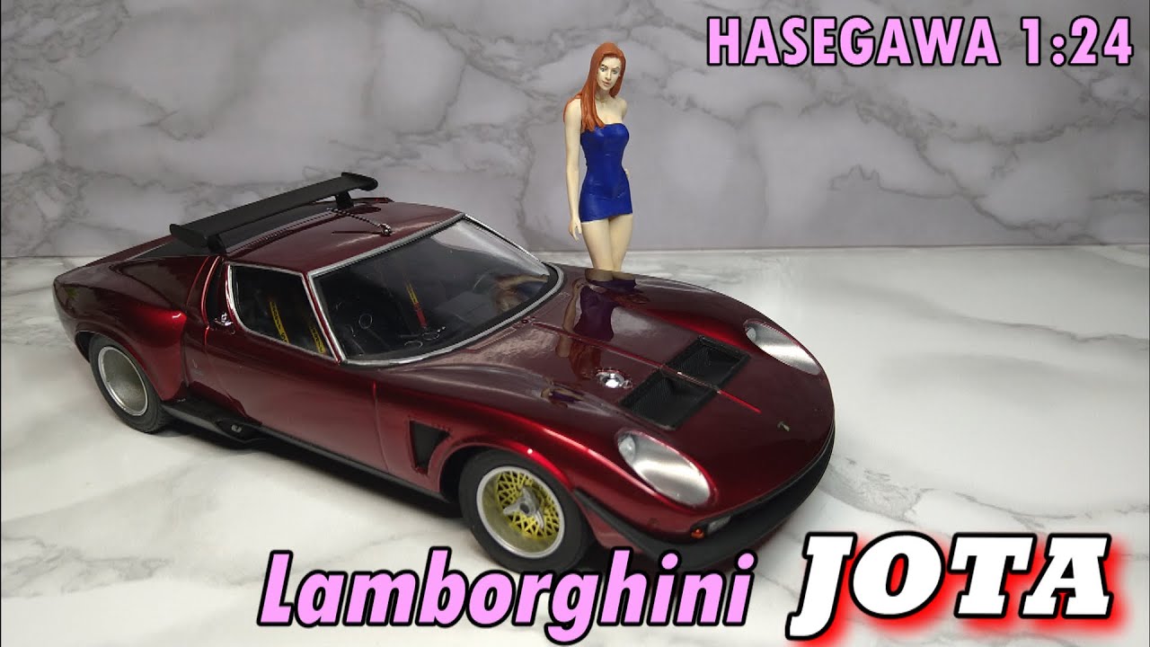 ランボルギーニ イオタ₊イタリアンガール Lamborghini Jota ₊Italian
