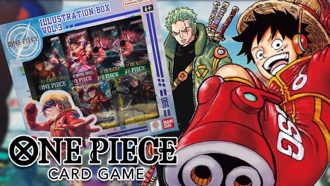 One Piece Card Game | Illustration Box Vol.3 | Egghead Luffy