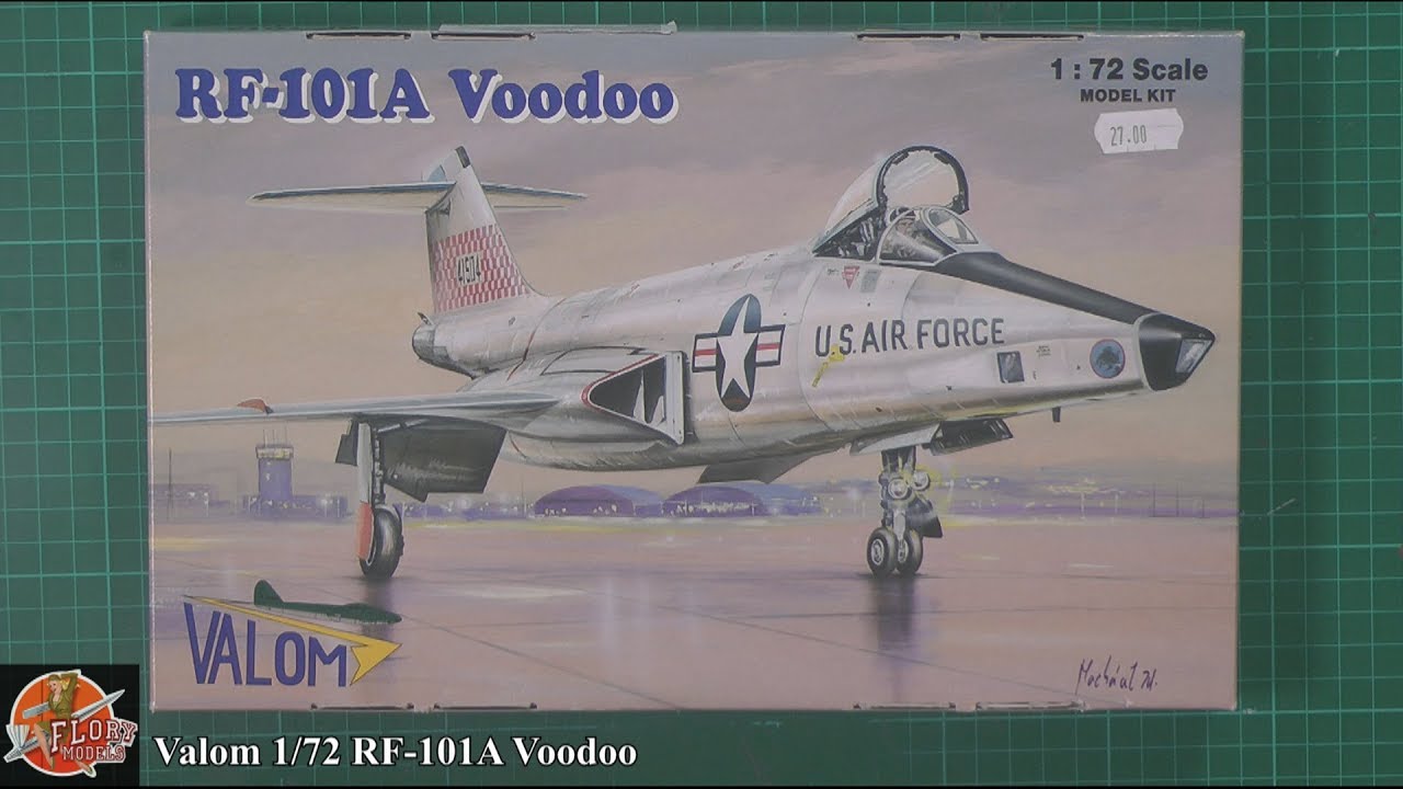Valom 1/72 RF 101A Voodoo review - YouTube