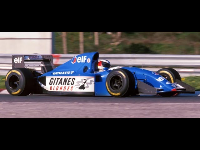 1994 December 14 - Michael Schumacher test Ligier JS39B-Renault