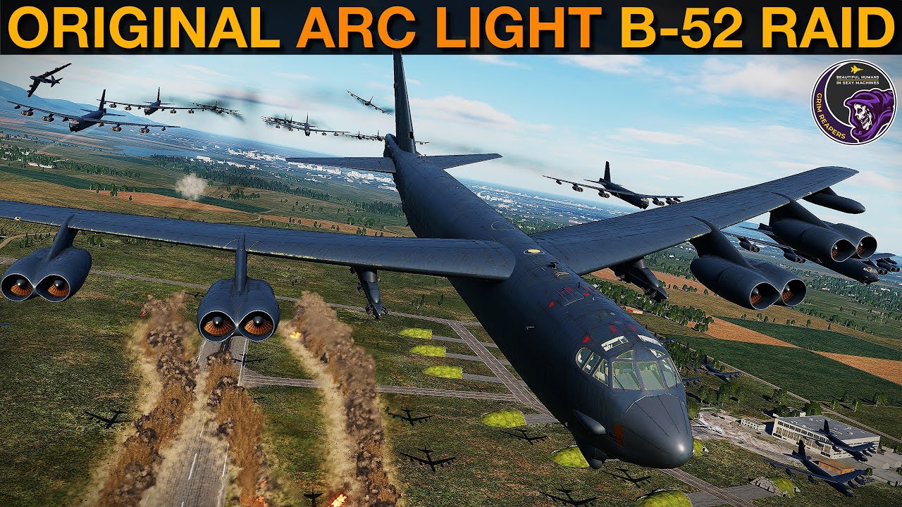 1965 Vietnam War: The ORIGINAL Low Level Arc Light B-52 Raid | DCS