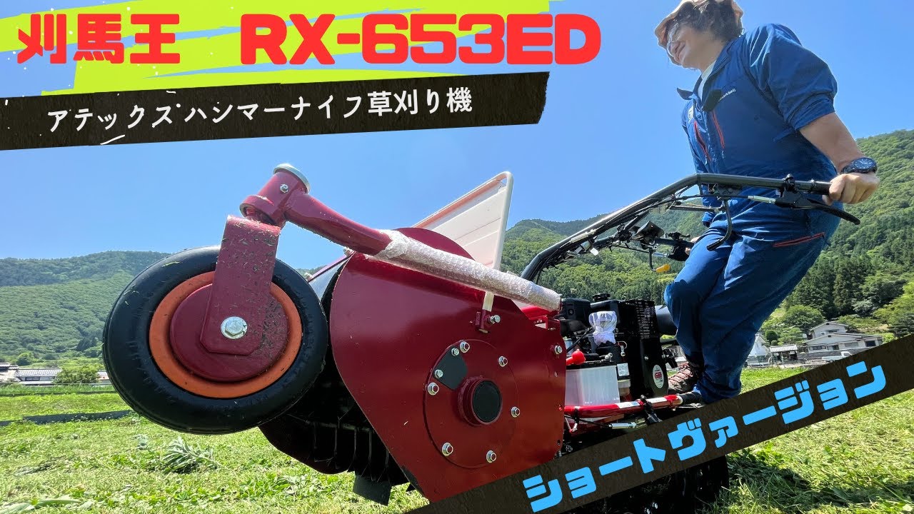 Atex Hammer Knife Karibaoh RX653ED with electric starter. Delivery