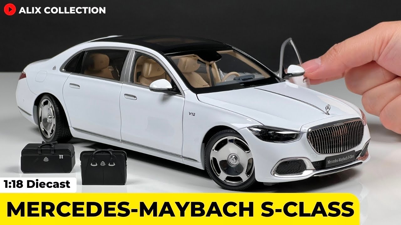 Unboxing of Mercedes-Maybach S-Class 1:18 Diecast Model Car by