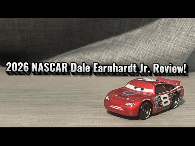 Disney Cars 2026 NASCAR Dale Earnhardt Jr. Diecast Review! - YouTube