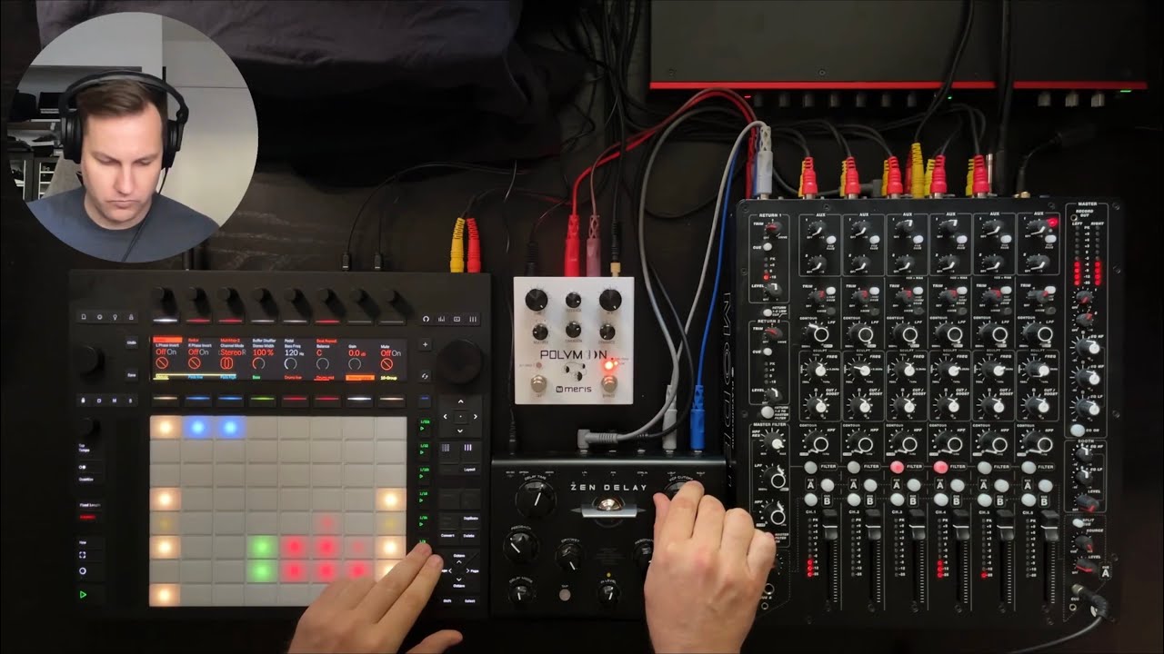 Live from afar - Ableton Push 3 standalone album, with Model 1