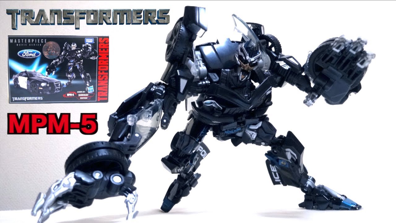 Transformers MP Movie Series MPM-5 Barricade wotafa's review - YouTube