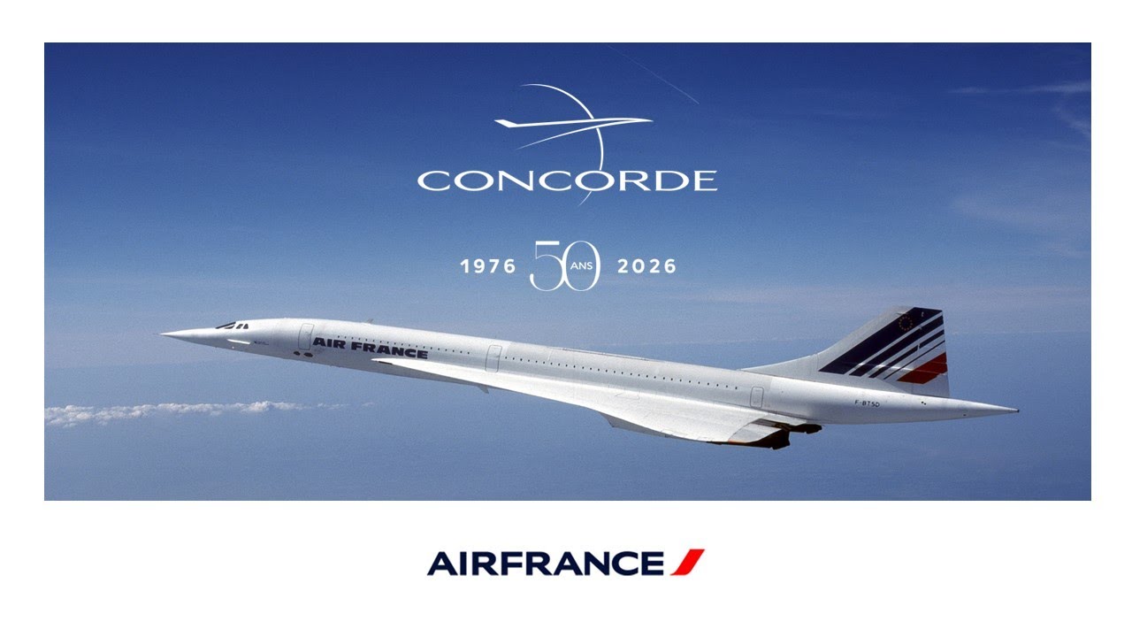 Air France commemorates the 50th anniversary of Concorde's first