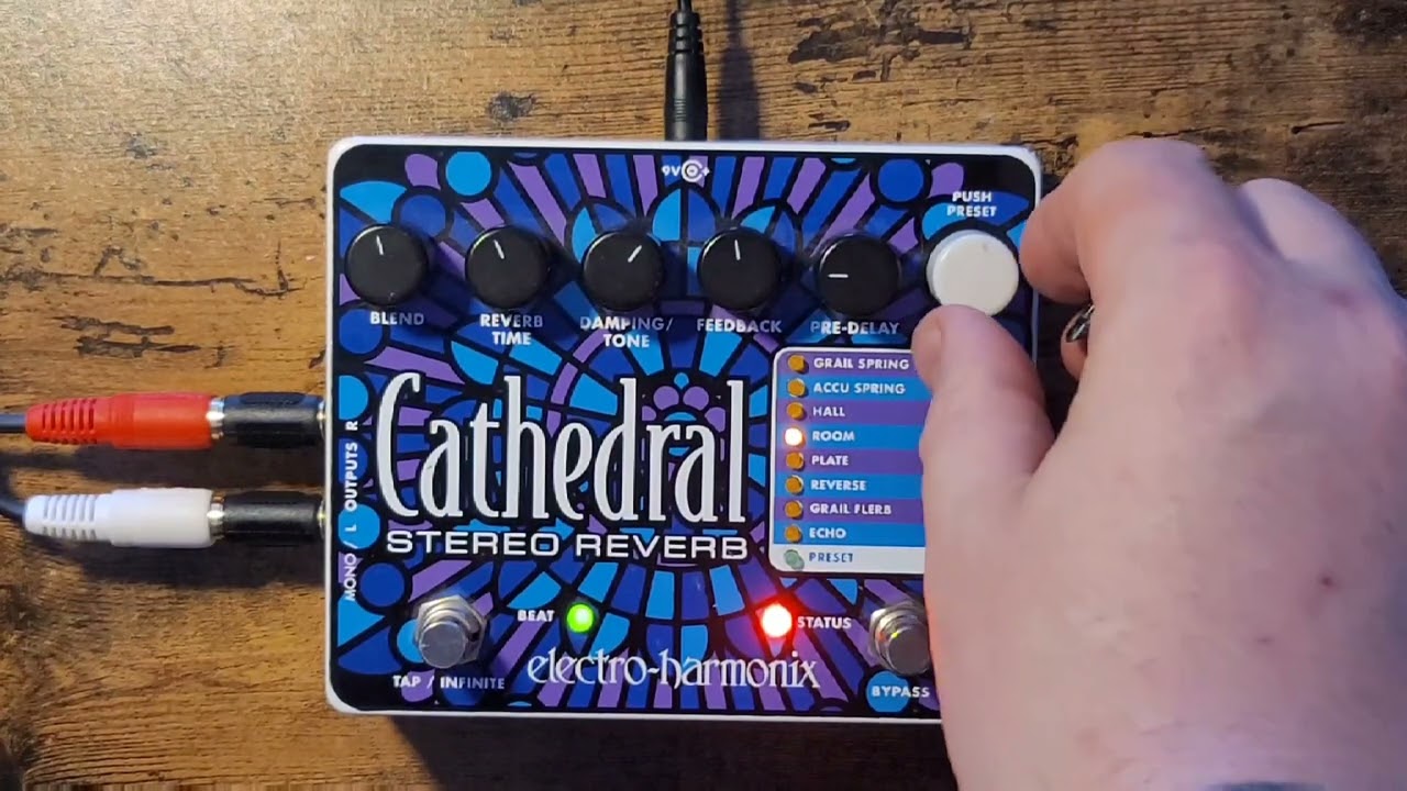 Electro-Harmonix Cathedral Reverb Demo - YouTube