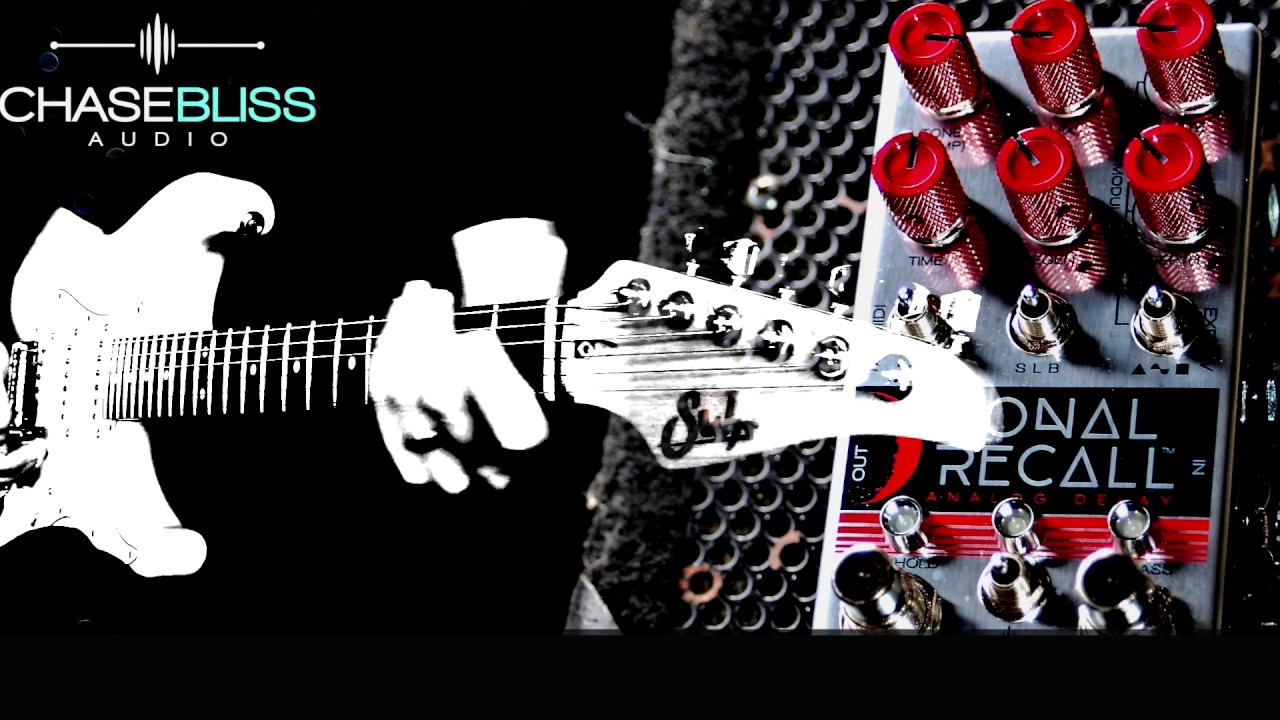 Chase Bliss Audio Tonal Recall Red Knob Mod - YouTube
