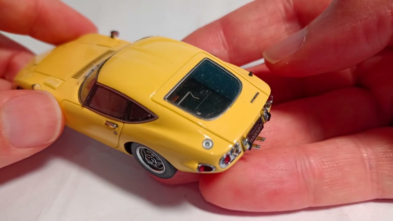 HPI Models Toyota 2000GT 1/43 Scale Model Car Review - YouTube